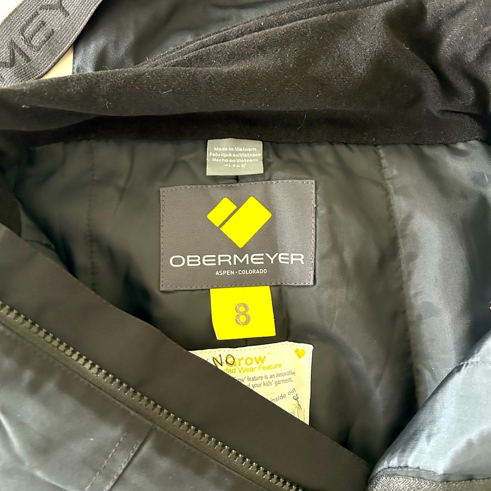 Obermeyer Kids Bib Size 8